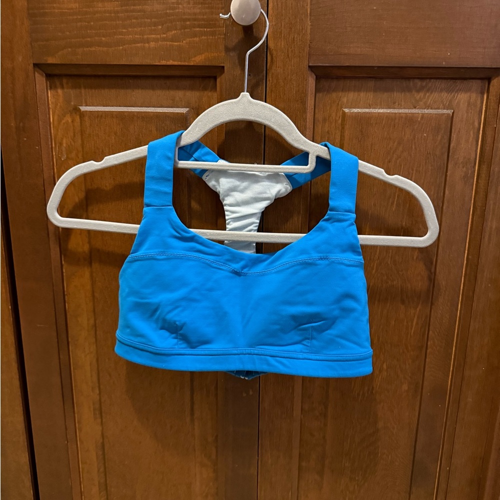 Blue Lululemon Sports Bra